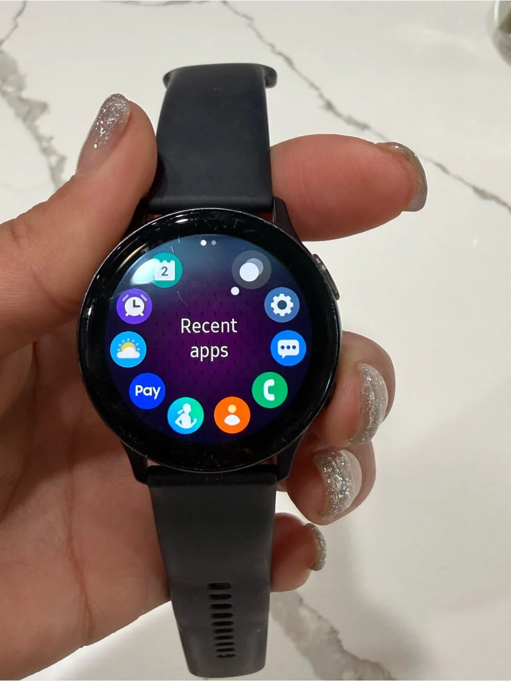 Samsung Galaxy Watch Active 2 (40mm Bluetooth/GPS version).